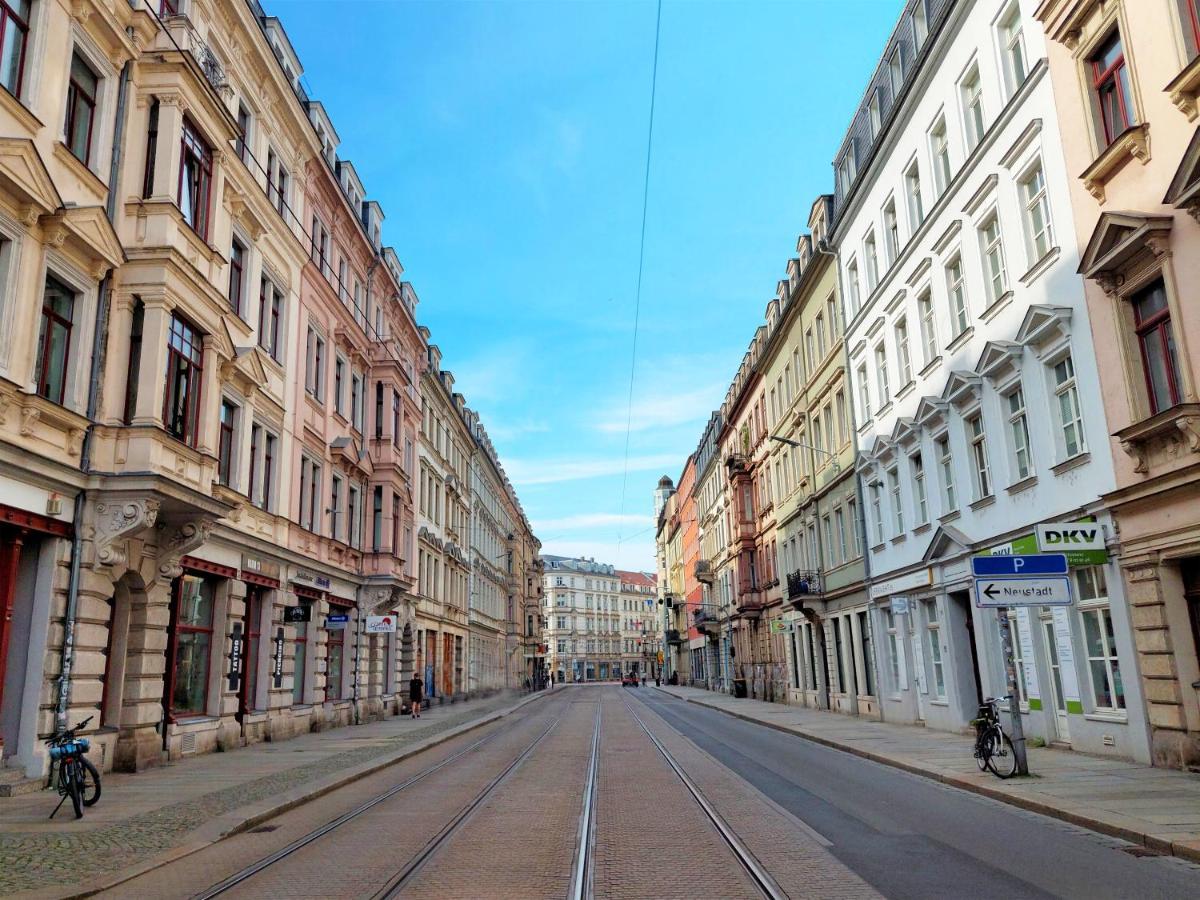 5 Min Zur Elbe, Helle Geraeumige 2-Raum-Whg, Neustadt, Top Lage Dresde Extérieur photo